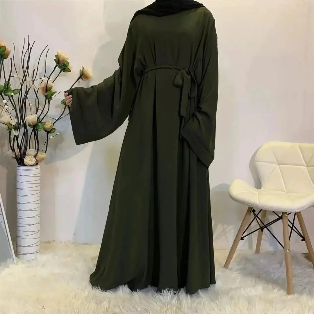 Plain Abaya With Robe – MS Clothing brands