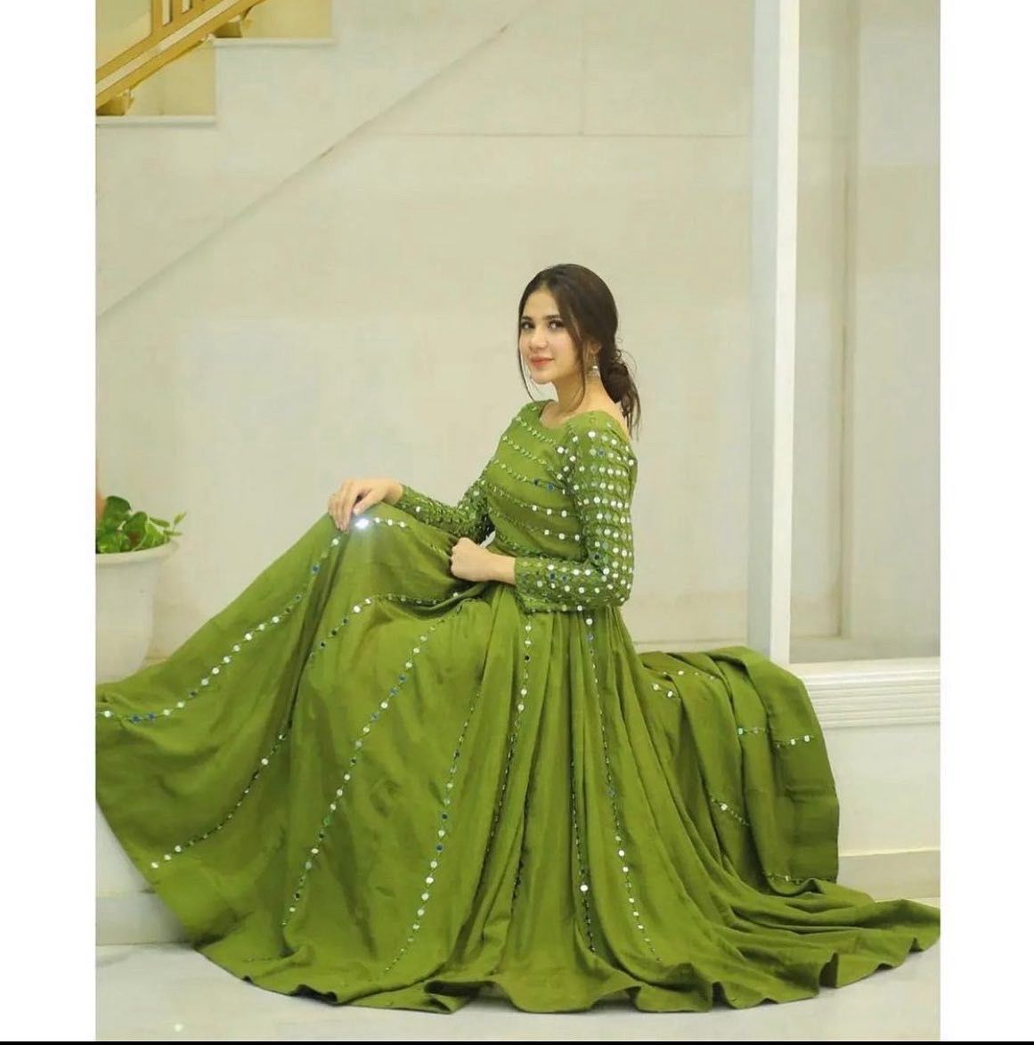 Green Mirror Maxi