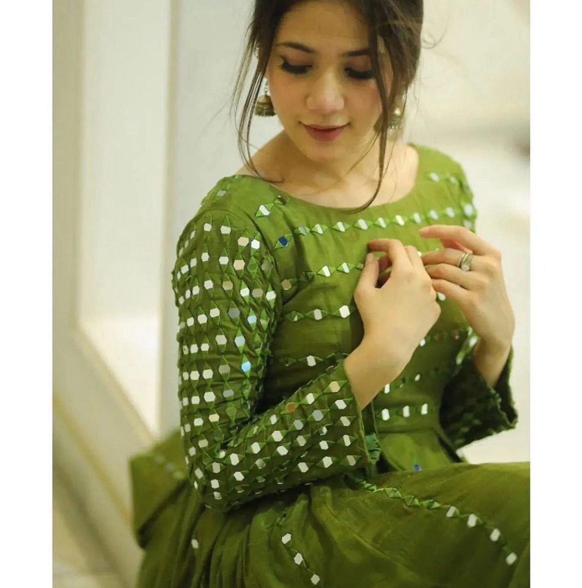 Green Mirror Maxi