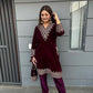 Suhani Velvet Two Piece