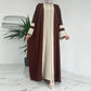 Double Panels Abaya